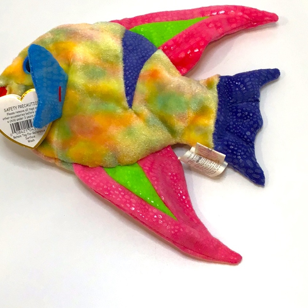 💚 TY “Aruba” 2000 Beanie Baby Fish - NWT - Picture 7 of 11